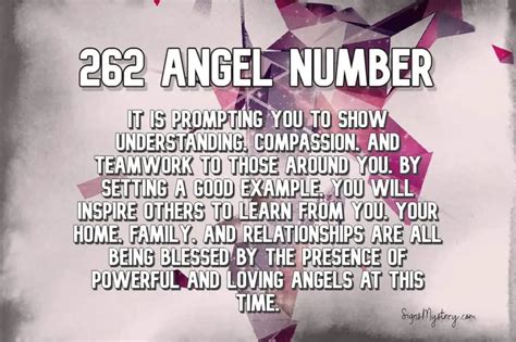 262 angel number love|262 Angel Number Meaning